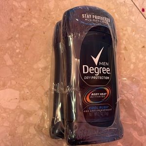 NEW two men’s degree deodorant